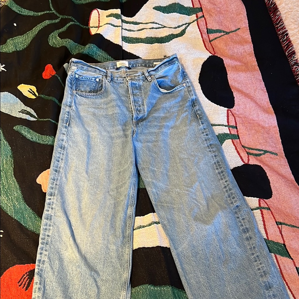 Citizens of Humanity Ayla Baggy Cuffed Crop